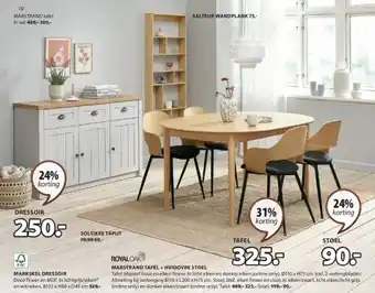 Jysk DRESSOIR aanbieding