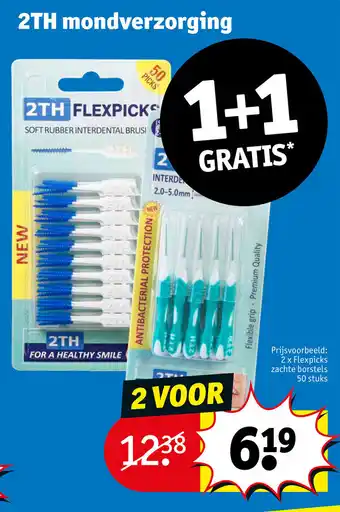 Kruidvat 2TH mondverzorging aanbieding