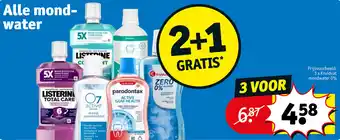 Kruidvat Mondwater aanbieding