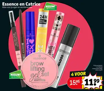 Kruidvat Essence en Catrice aanbieding