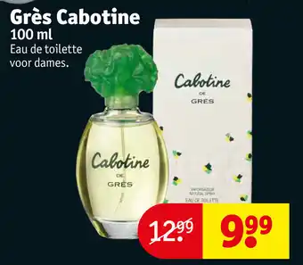 Kruidvat Grès Cabotine 100mL aanbieding
