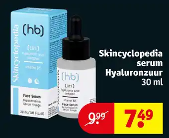 Kruidvat Skincyclopedia serum Hyaluronzuur 30 ml aanbieding