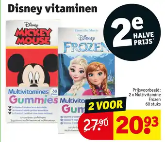 Kruidvat Disney vitaminen aanbieding