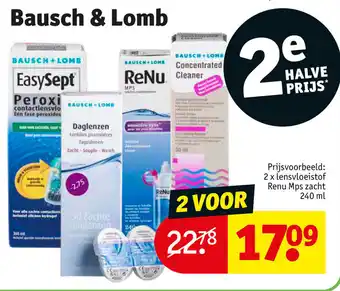 Kruidvat Bausch & Lomb aanbieding