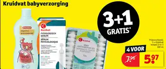 Kruidvat Babyverzorging aanbieding