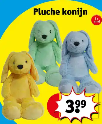Kruidvat Pluche konijn aanbieding