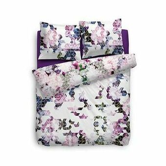 Heckett & Lane dekbedovertrek Ella - multikleur - 240x220 - Leen Bakker