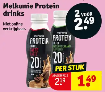 Kruidvat Melkunie Protein drinks aanbieding