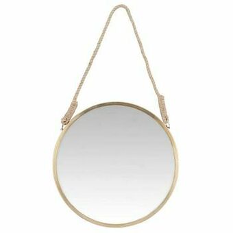 Leen Bakker Spiegel Tess - messing - Ø43 cm - Leen Bakker aanbieding