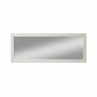 Leen Bakker Spiegel Monaco - wit - 41x127,7x1,8 cm - Leen Bakker aanbieding