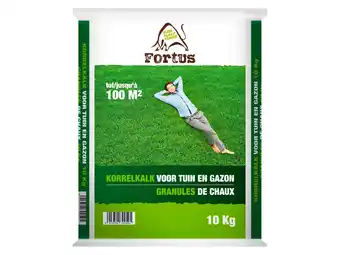Hubo Fortus korrelkalk 10kg aanbieding