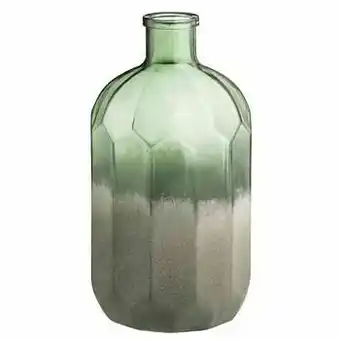 Leen Bakker Vaas Ward - groen - 26xØ14 cm - Leen Bakker aanbieding