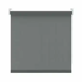 Leen Bakker Rolgordijn lichtdoorlatend - antraciet - 180x190 cm - Leen Bakker aanbieding