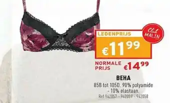 Beha 85b Tot 105d