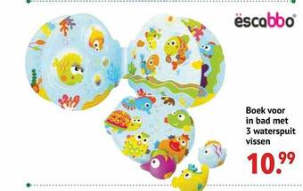 Boek Voor In Bad Met 3 Waterspuit Vissen