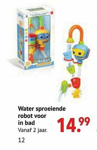 Water Sproeiende Robot Voor In Bad