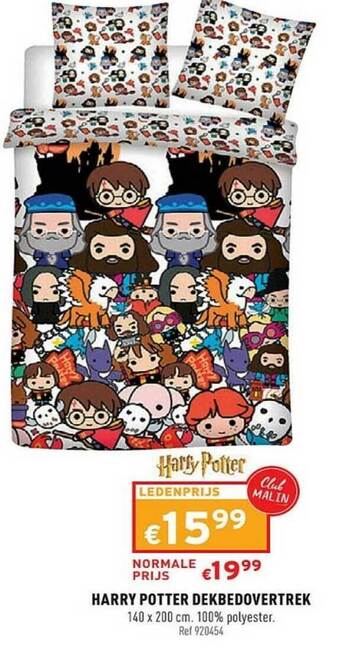 Trafic Harry Potter Dekbedovertrek aanbieding