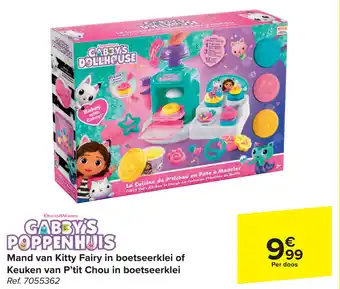 Mand van Kitty Fairy in boetseerklei of Keuken van P'tit Chou in boetseerklei