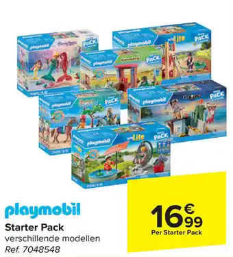 Carrefour playmobil Starter Pack aanbieding