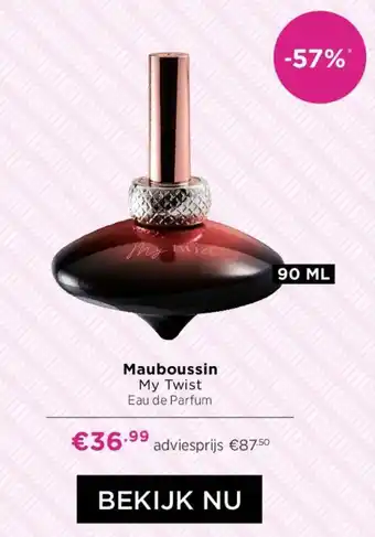 ICI PARIS XL Mauboussin My Twist 90mL aanbieding