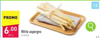 ALDI Witte Asperges 500g aanbieding