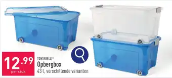 ALDI TONTARELLI Opbergbox 43L aanbieding