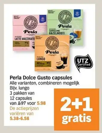 Perla Dolce Gusto Capsules Lungo