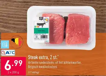 ALDI Steak extra, 2 st. 2x200g aanbieding