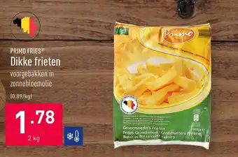 ALDI Primo fries Dikke frieten 2kg aanbieding