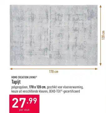 Home creation living Tapijt 170x120 cm