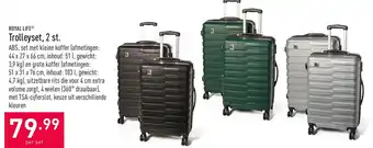 ALDI Royal life Trolleyset, 2 st. aanbieding