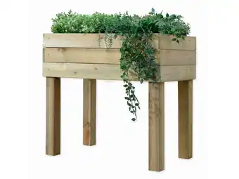 Hubo Cartri moestuinbak 80x75x50 cm aanbieding