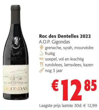 Colruyt Roc des Dentelles 2022 aanbieding