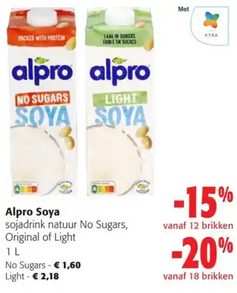 Colruyt Alpro Soya 1L aanbieding