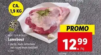 Lidl Lamsbout aanbieding