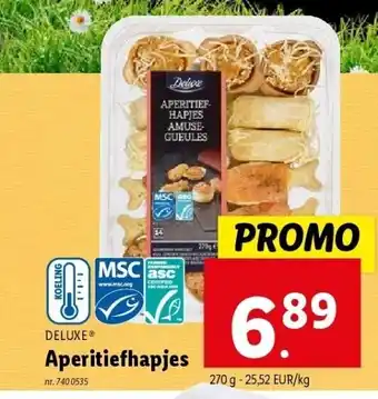 Lidl Aperitiefhapjes aanbieding