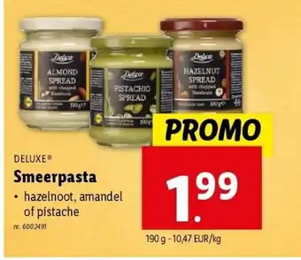 Lidl Smeerpasta aanbieding