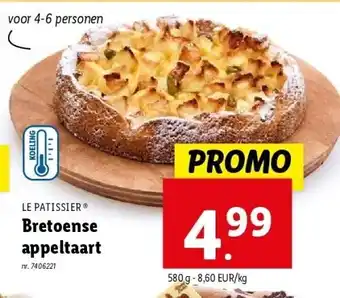 Lidl Bretoense appeltaart aanbieding