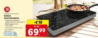 Lidl Dubbele inductiekookplaat aanbieding