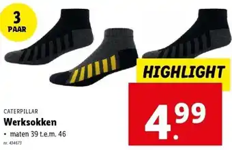 Lidl Werksokken aanbieding