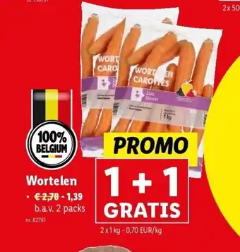 Lidl Wortelen aanbieding