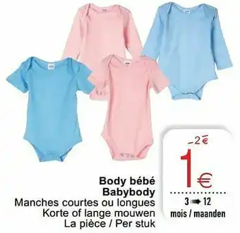 Cora Body bébé babybody aanbieding