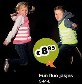 Fun fluo jasjes