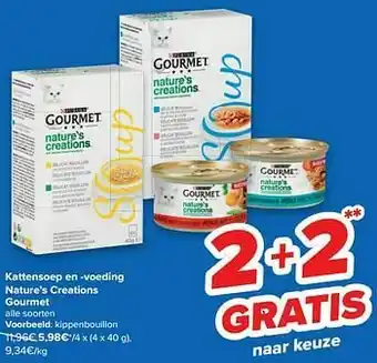 Carrefour Gourmet kippenbouillon aanbieding