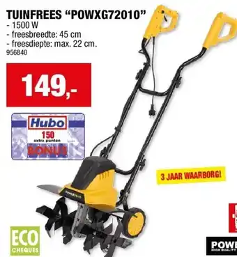 Hubo TUINFREES “POWXG72010” aanbieding