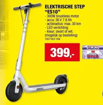 Hubo ELEKTRISCHE STEP “ES10” aanbieding