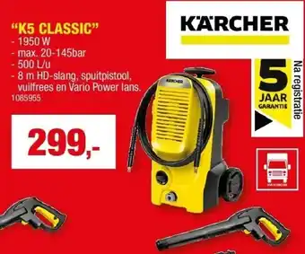 Hubo “K5 CLASSIC” aanbieding