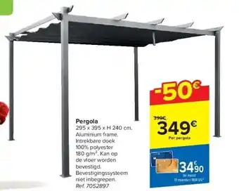 Carrefour Pergola aanbieding