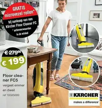 Europoint Kärcher floor cleaner fc5 aanbieding