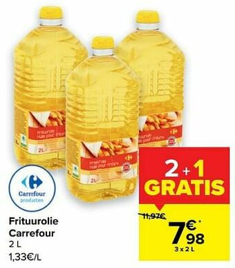 Carrefour Frituurolie carrefour aanbieding